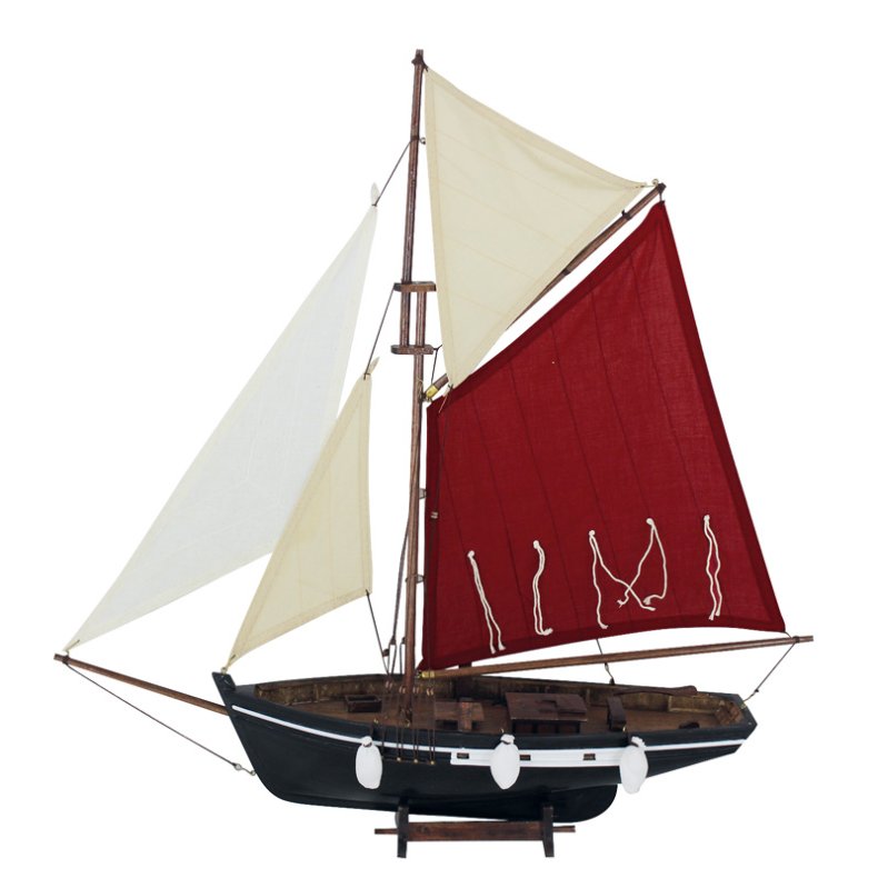 Fiskerbd-L 58 x H 66 sort