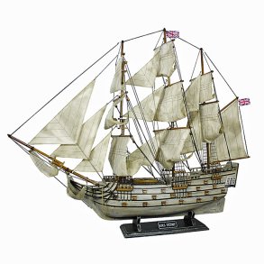 HMS Victory - L 86xH 74-antique finish