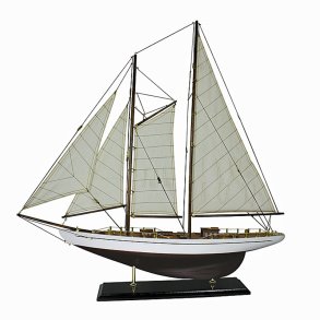 Yacht - L 71 x H 74 white with brown bottom