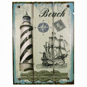 Painting - painted wood 29 cm 