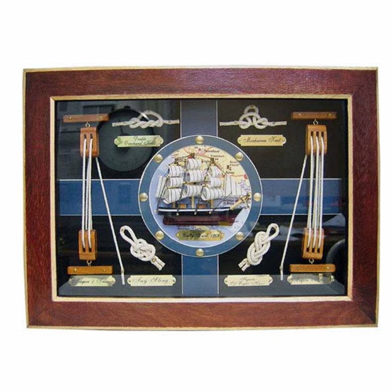 Knotentafel - 38 x 28 cm  