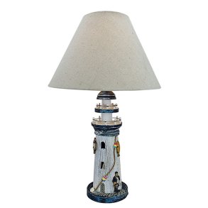 Lighthouse lamp - H 49 cm 