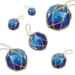 Fishing balls - Blue - 6 pcs. from 5 to 17 cm