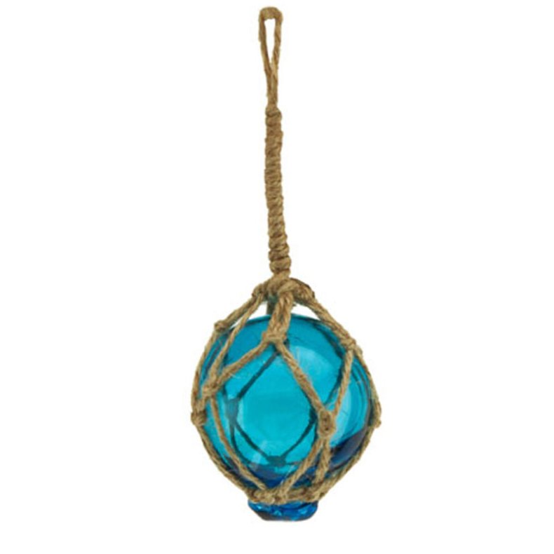 Flydelod-Glas aqua-  5 cm  