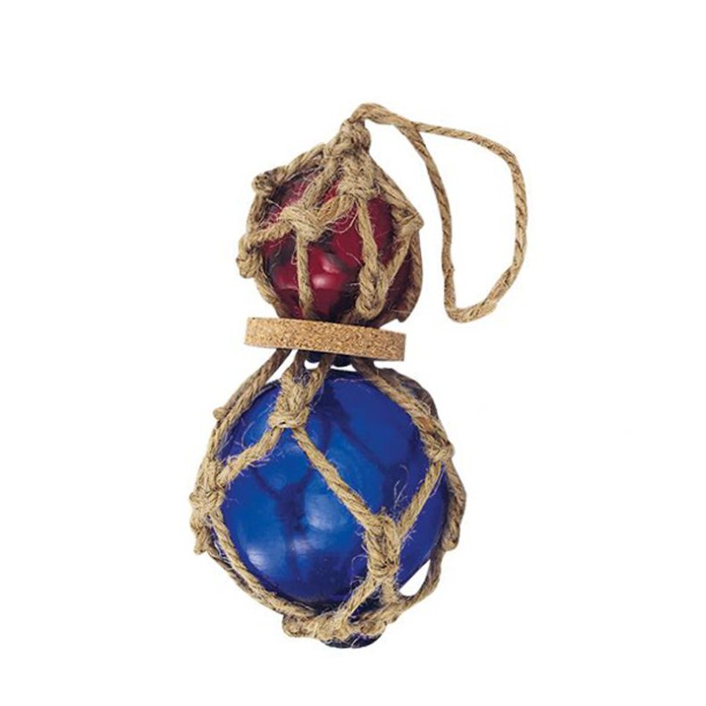 Glass floats -  set 5 &amp; 7 cm  / 15 cm 