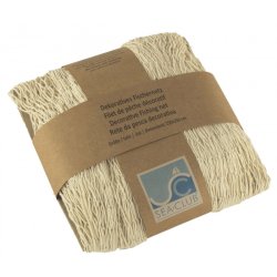 Fish net - 250 x 250 cm natural 