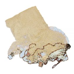 Fish net - 250 x 250 cm natural 