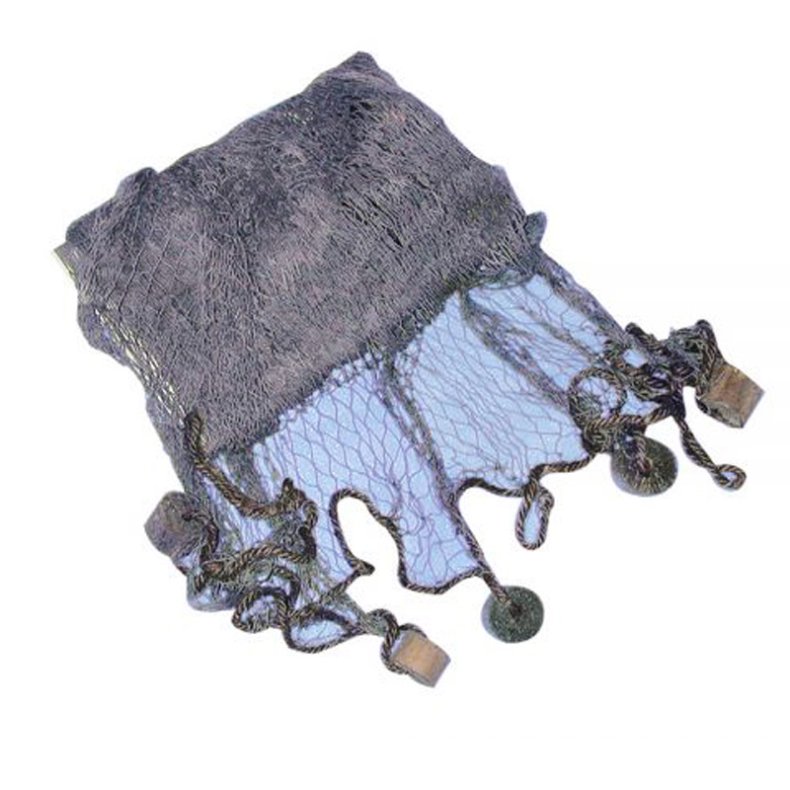 Fish net - 250 x 250 cm brown    