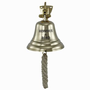 Ship's bell - 10,0  - brass - Bienevenue