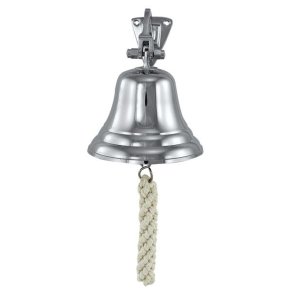 Ship's bell - 10,0  chromed brass