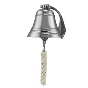 Ship's bell - 12,5  - chromed brass 