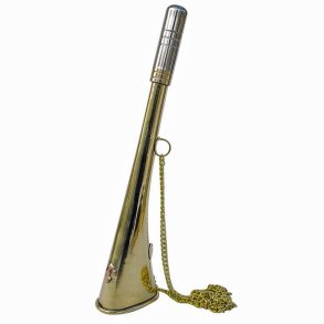 Foghorn - 23 cm polished brass 
