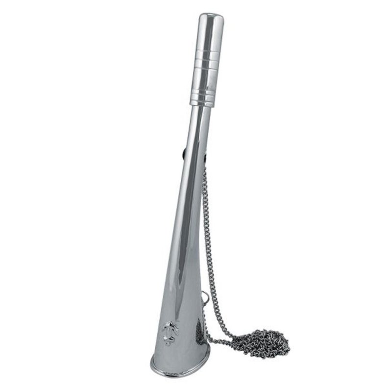 Foghorn - 23 cm chromed brass 