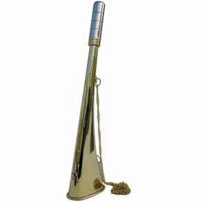 Foghorn - 30 cm polished brass 