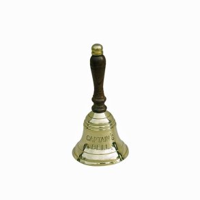 Captains Bell - 12,5 x 6,5  - brass