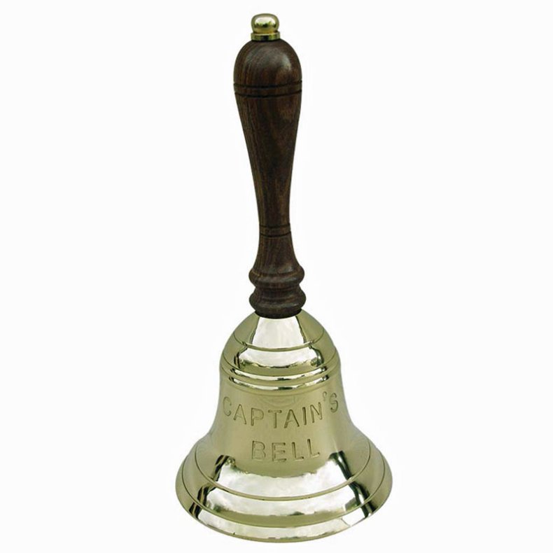 Captains Bell - 21 x 11  - messing