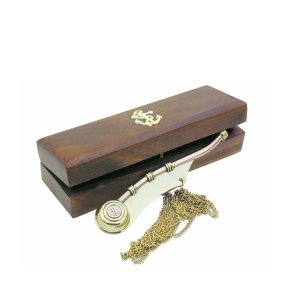  Boatswain's pipe - brass and copper