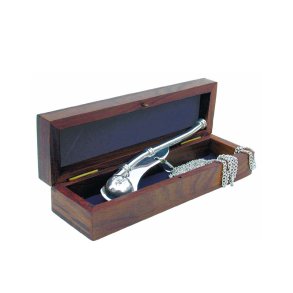  Boatswain's pipe - silver plated brass 