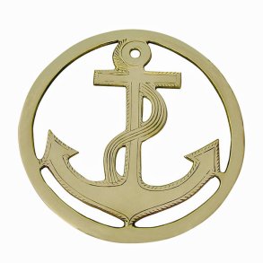 Tabel mat brass -  19 cm 