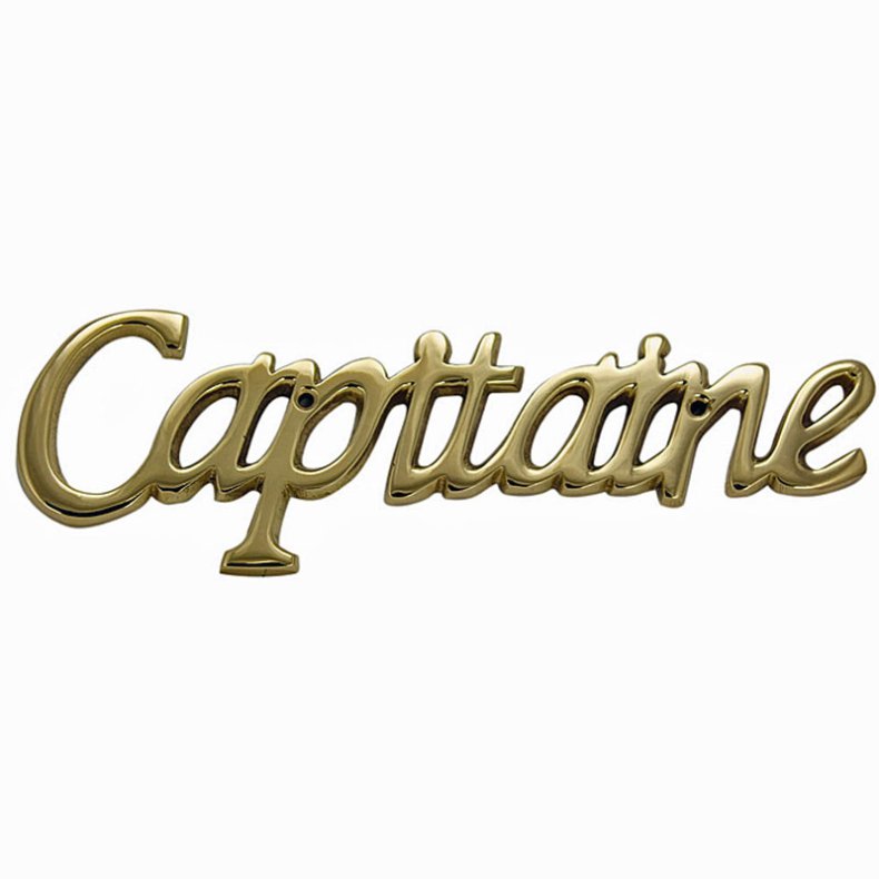 Door sign Captaine - 20 x 6,5 x 0,5 cm 