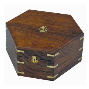Wooden box - for Sekstant 21x20 cm 