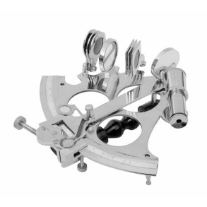 Sextant - brass 21 x 20 cm 