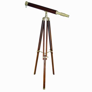 Telescopic binoculars - 69 cm - tripod H 130 cm