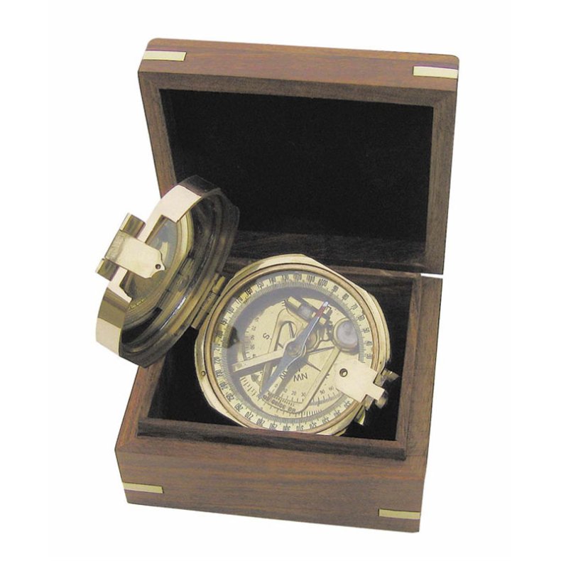 Kompas Brunton- messing 7,5 cm 