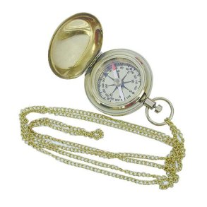 Pocket compass in chain - 5 cm 