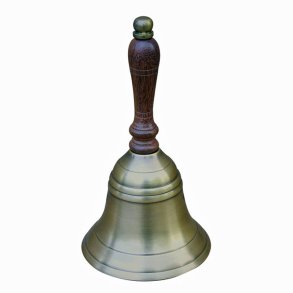 Captains Bell - 16 x 9  - antique brass