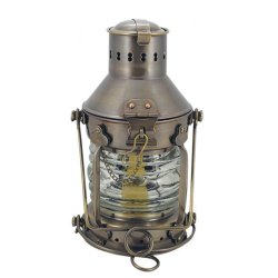 Anchor lamp - antique brass - 24 cm  