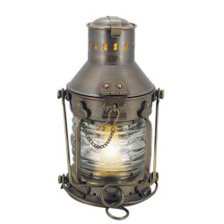 ANKERLAMPE-antik messing-24 cm  