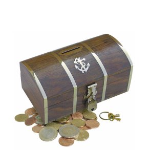Money box - Box with anchor