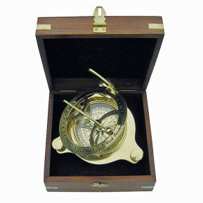 Kompass mit Sonnenuhr - 11 cm � 