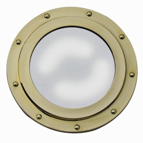 Porthole Mirror in 23 cm  - brass 
