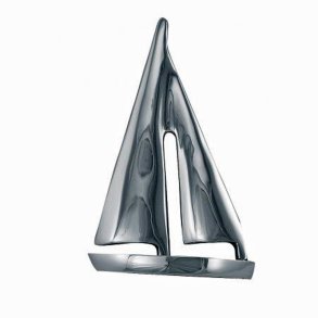 Sailing ship - 9,5x15 - chrome plated