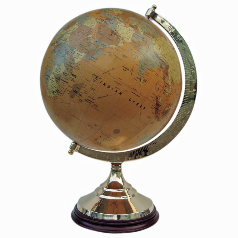 Globus - beige H 47 x 30 cm 