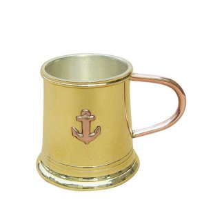 Rum mug - brass H 5 cm