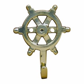 Key hook 1 - Ship's wheel - 7 cm 