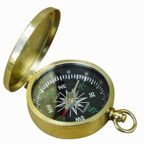 Small Solid Brass Pocket Compass 3 Decorative Nautical Desk Decor -  CaptJimsCargo