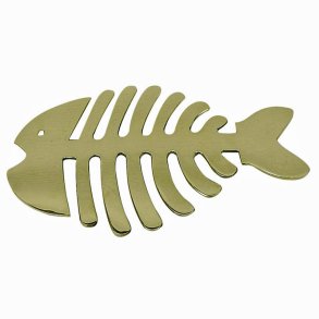 Tabel mat brass - 26 cm 