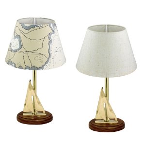 SAILING SHIP-bordlampe  H 38