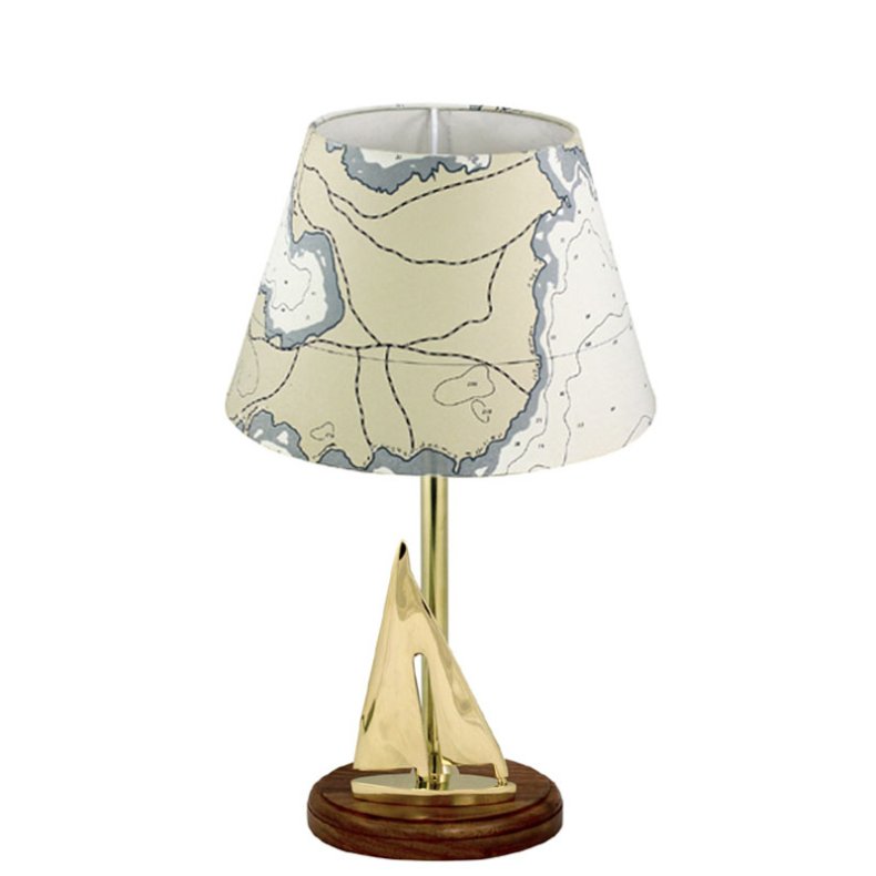SAILING SHIP-bordlampe  H 38