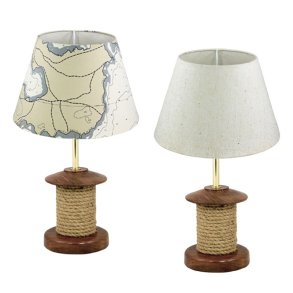 ROPE PULLEY-bordlampe  H 28