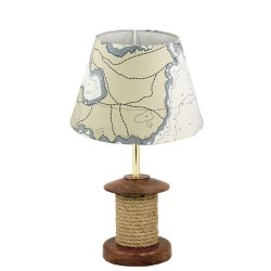 ROPE PULLEY-bordlampe  H 28