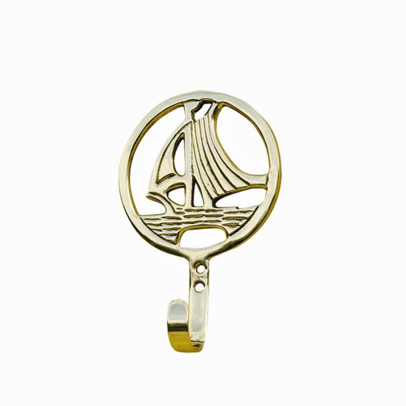 Key hook 1 - Sailing ship - 13,5 cm 