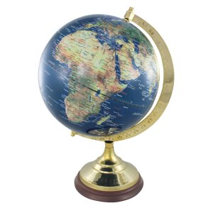Globe - dark blue H 47 x 30 cm 