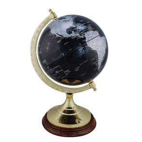 Globus-sort H 34 x 16 cm �  