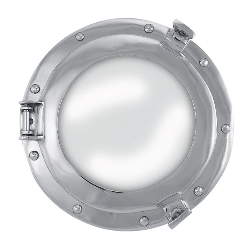 Hyttventilspegel 28 cm  - krom look 