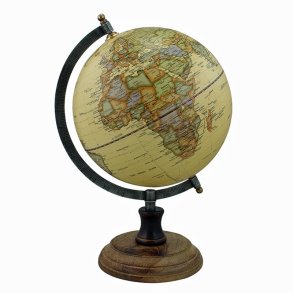 Globe - beige H 32 x 20 cm 